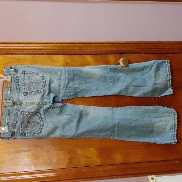 Y2K Paris Blues Low Rise Flare Jeans Size 7 - Picture 5 of 7